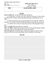 ĐỀ KTHK II SINH 9 (07-08)