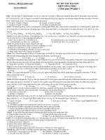 Đề thi thử ĐH-CĐ năm 2010