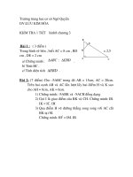 Kiem tra 1 tiet hinh