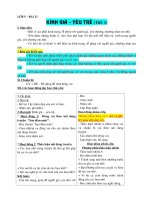 bài kính già yêu trẻ có lồng ghép kĩ năng sống