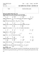 Kt số học chương III