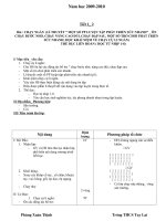 Giáo Án TD khối 8 Đã chỉnh sửa