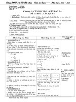 giáo án toán 9 Chợ Mới BK