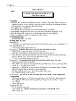 SỬ-ĐỊA TUẦN 1