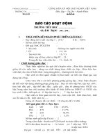 Bao cao hoat dong truong