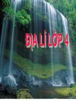 Địa li 4 hoạt động SX người dan HLS