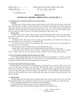 Bao cao chuong trinh thay sach lop 1+2