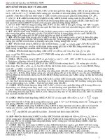 cac de thi DH phan hinh hoc KG 02-09