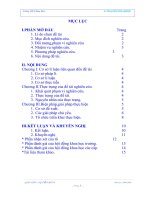 SKKN Hệ thống câu hỏi chỉ định cho một tiết dạy