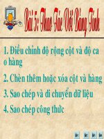 thao tac voi bang tinh