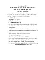 Nội quy đại hội