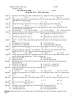 kiem tra hoa hoc 10 nang cao(moi)