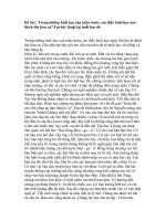 Văn tả một buổi học