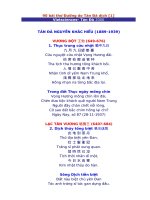 THơ Đường I (Tản Đà dịch)