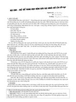 Chuyên đề chủ nhiệm