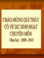 Thiết kế giáo án môn văn