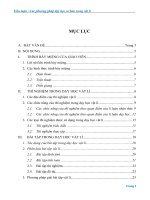 Tieu luan : Li luan day hoc hien dai