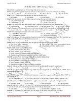 On thi DH Trac nghiem Este-Lipit (chon loc)