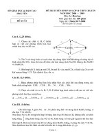 HÓA CHUYÊN ĐỀ XUẤT 3