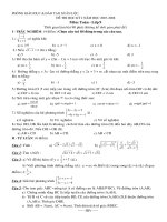 de kiem tra hoc ki. Toan 9