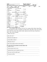 kiem tra anh van 6 lan 1