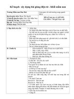 Một số loại rau củ phổ biến