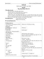 GA cac mon Lop 2 Tuan 20