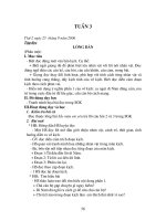 Bộ Giáo án Lớp 5 (Tuần 3)