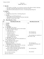 Giáo án lớp 1 (Tuần 15)