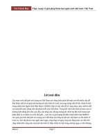 Thực trạng và giải pháp thâm hụt ngân sách nhà nước việt namx 