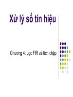 xử lý số tín hiệu chương 4