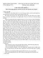 chuyên đê TLV LOP 3