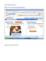 Huong dan tao Slide Shows.doc