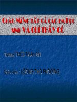 Phan tich mot so ra Thua so nguyen to