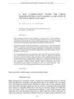 A NEW CLASSIFICATION SYSTEM FOR URBAN STORMWATER POLLUTANT LOADING: A CASE STUDY IN THE SANTA MONICA BAY AREA
