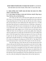 HOÀN THIỆN CƠ CHẾ QUẢN LÝ DOANH THU CHI PHÍ VÀ LỢI NHUẬN THEO MÔ HÌNH TẬP ĐOÀN TRONG TỔNG CÔNG TY THAN VIỆT NAM