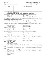 KT 45phút Hình 9 bài số 1