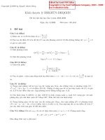 thi thử đại học môn toán lần 3