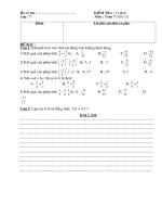 kiem tra 15p(toan 7- tiet 12)