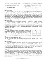 đề thi HS văn hóa lớp 9