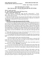 Thu hoạch 4 năm thực hiện và làm theo tấm gương Đ Đ Hồ Chí Minh