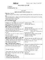 Giáo án lớp 4-Tuần 14