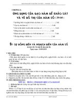 giáo án đại số 12