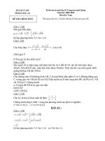 de thi va dap an Long An nam 2009