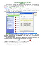 BÀI 2 - HƯỚNG DẪN CHÈN FLASH VÀO POWERPOINT