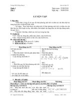 Giáo án Đại số 9 Chương I đúng chuẩn 100%