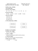 Đề thi tham khảo GKI