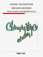 Bài 38-SH12-Các ĐT CB của QTSV(tt)