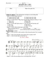 kiem tra 1 tiet lop 9