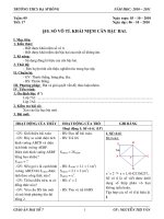 Vân - GA Đại số 7-tuần 9 tiết 17